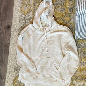 Oversized Light Green Tie-Dye Hoodie (XS size but fits like a medium)